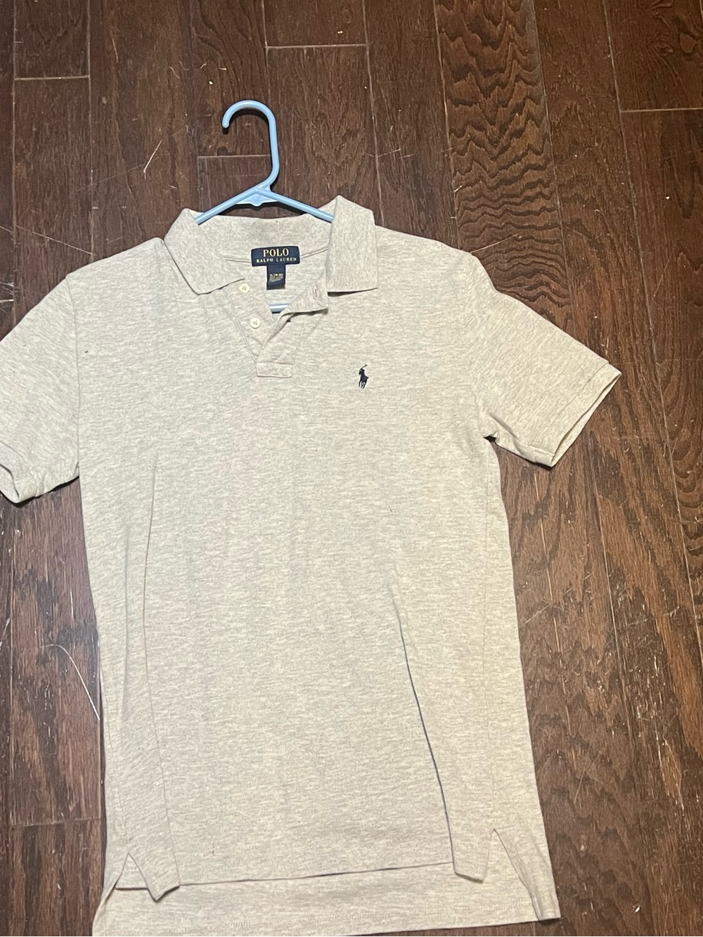 Polo by Ralph Lauren Men’s Light Heather Gray Polo Shirt